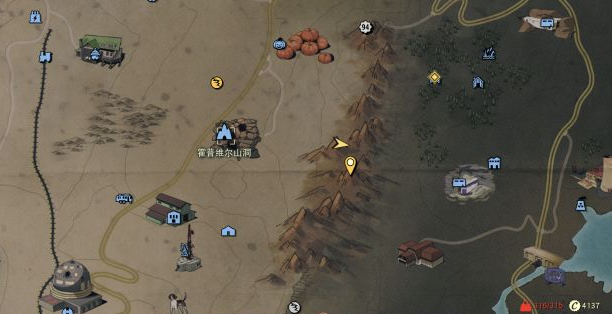 辐射761号泥沼宝藏地图 泥沼1号藏宝图挖掘点