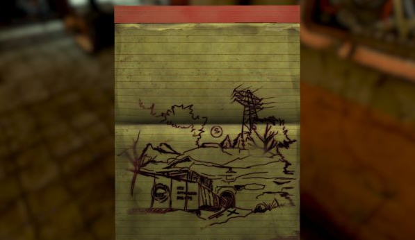 辐射762号泥沼宝藏地图 泥沼2号藏宝图挖掘点