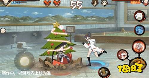 火影忍者手游御手洗红豆冬日限定登场，把蛇玩出花来