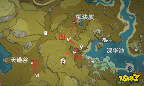 原神胡桃突破材料在哪里采集 胡桃突破材料采集路線大全