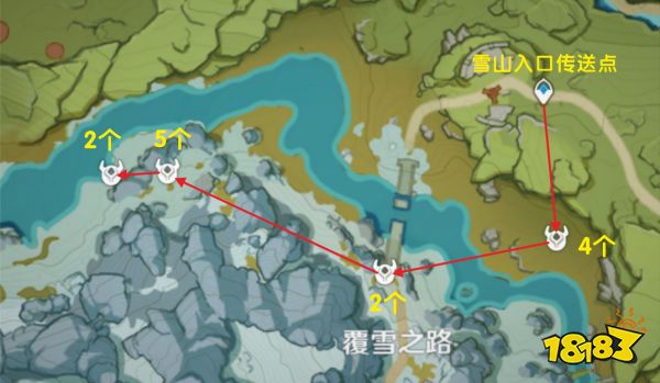 原神鴉印收集路線大全 鴉印速刷路線分布圖