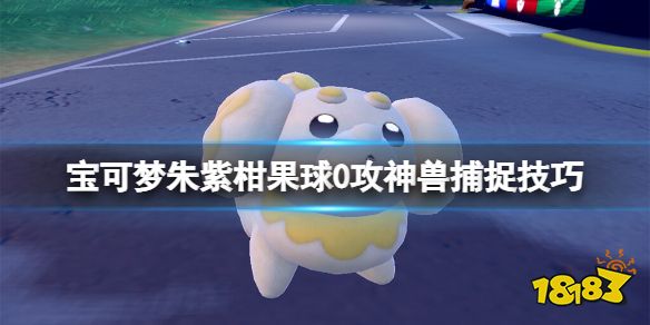 宝可梦朱紫神兽怎么抓 宝可梦朱紫柑果球0攻神兽捕捉技巧