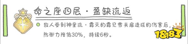 原神神里绫华几命能玩 神里绫华命座性价比分享