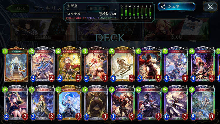 影之诗空天皇怎么玩 空天皇卡组分享