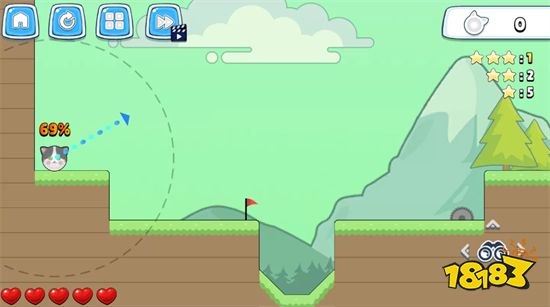 可愛休閒手遊《瘋狂貓爾夫》1/10上線 預約註冊人數突破10萬