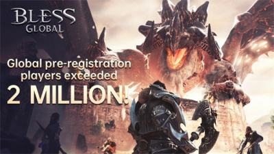 《Bless Global》全球預約突破200萬人 1/10雙平台同步上市