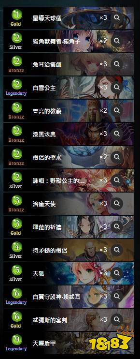 影之诗艾拉奶教卡组怎么组 艾拉奶教卡组分享