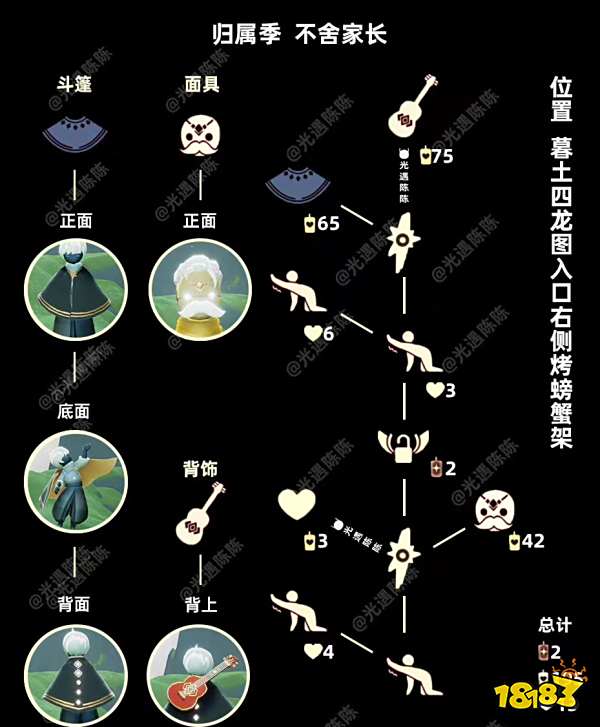 光遇复刻黑金吉他先祖兑换图大全 黑金吉他吉他复刻先祖全道具一览
