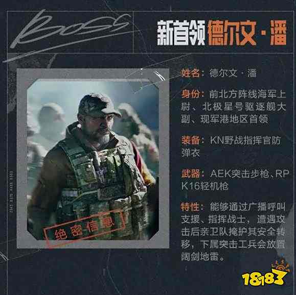 暗区突围军港男团装备是什么 军港男团装备介绍