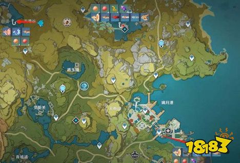 原神3.4版本全钓鱼点位置 原神全钓鱼点位置攻略