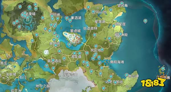 原神3.4版本全神瞳位置 3.4版本全神瞳位置