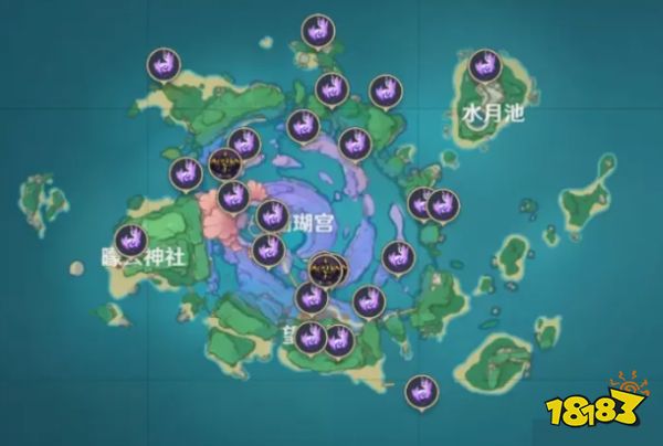 原神3.4版本全神瞳位置 3.4版本全神瞳位置