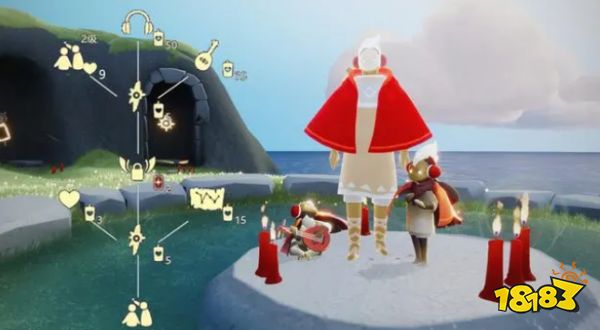 光遇春节1.21加塞复刻红耳机先祖图 归属季蓬头青年兑换图