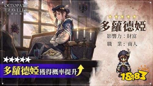 人氣像素遊戲《歧路旅人：大陸的霸者》首次重磅版本更新開啟