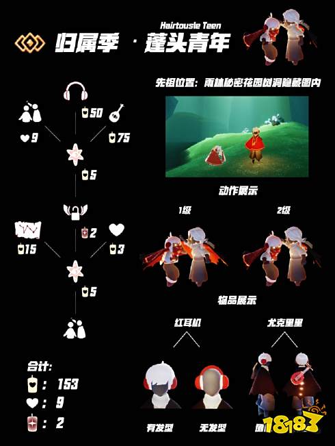 光遇复刻二级摸摸头兑换攻略 复刻红耳机先祖兑换位置