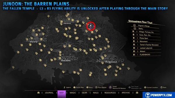 forspoken希珀近郊追忆挑战在哪 forspoken希珀近郊追忆挑战位置介绍