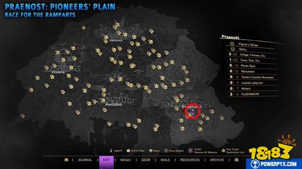 forspoken普雷諾斯特追憶挑戰(zhàn)在哪 forspoken普雷諾斯特追憶挑戰(zhàn)位置介紹