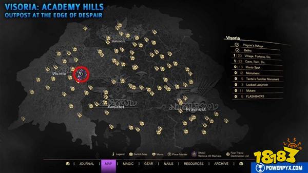 forspoken維索利亞追憶挑戰在哪 forspoken維索利亞追憶挑戰位置介紹