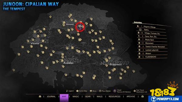 forspoken朱諾恩追憶挑戰(zhàn)在哪 forspoken朱諾恩追憶挑戰(zhàn)位置介紹