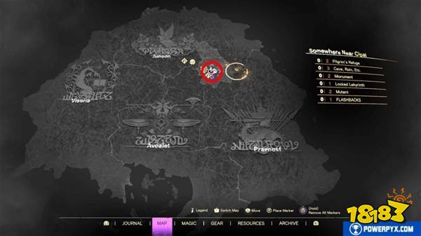 forspoken希珀近郊祝福之泉在哪 forspoken希珀近郊祝福之泉位置介紹