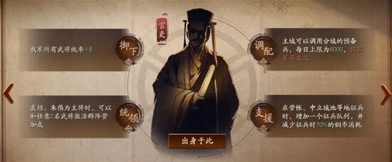 三国志战略版襄樊之战官吏怎么样 襄樊之战剧本官吏出身解析