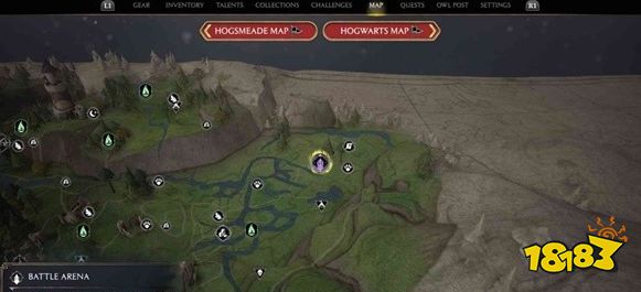 霍格沃茨遗产北福特沼泽战斗竞技场怎么去 北福特沼泽战斗竞技场位置介绍