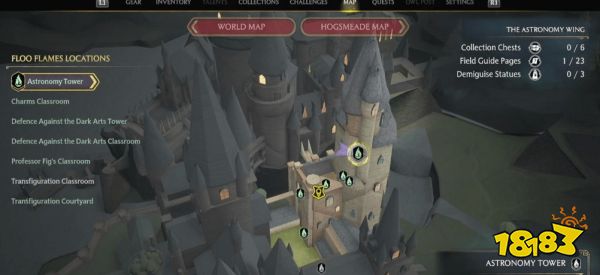 霍格沃茨遗产城堡全传送点一览 霍格沃茨校区全传送点位置