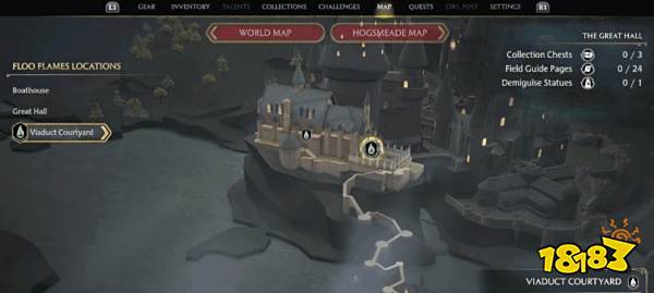 霍格沃茨遗产城堡全传送点一览 霍格沃茨校区全传送点位置