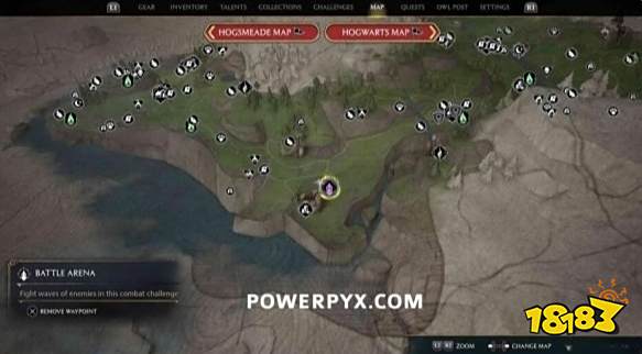 霍格沃茨遗迹竞技场在哪 竞技场位置分布一览