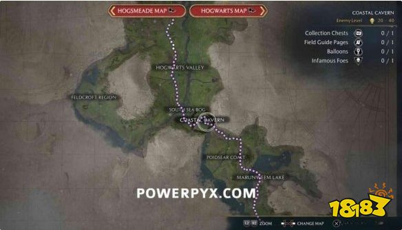 霍格沃茨遗迹波德希尔海岸怎么去 海岸漫步成就解锁方法