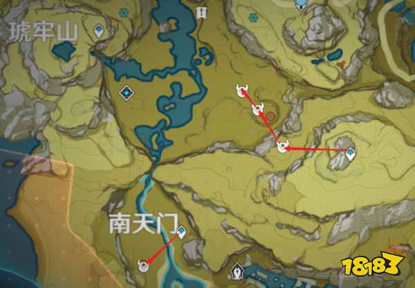 原神優菈突破材料怎么采集 優菈突破材料采集路線分布大全