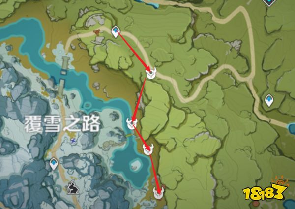 原神優菈突破材料怎么采集 優菈突破材料采集路線分布大全