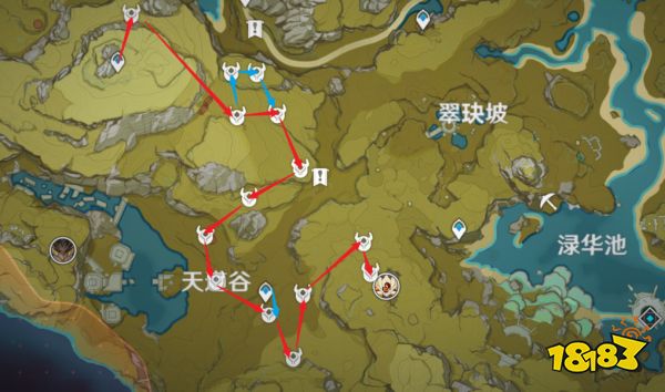 原神高效刷圖線路規劃 突破材料相關攻略匯總
