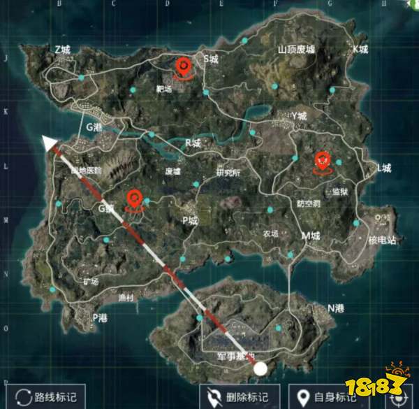 和平精英火力对决军事据点在哪 军事据点位置说明