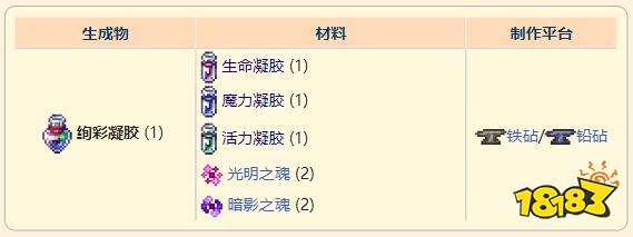 泰拉瑞亚灾厄恢复饰品绚彩凝胶好用吗 绚彩凝胶饰品获取方法一览