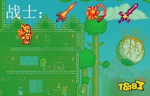 泰拉瑞亚1.4.4战士肉前该怎么选武器 战士肉前武器选择攻略大全