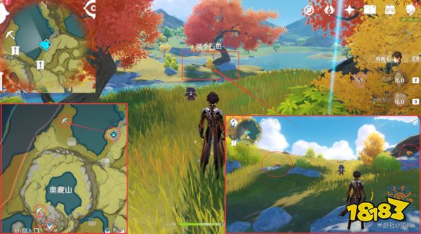 原神石珀采集地点分布图 石珀采集位置路线图大全