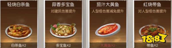 黎明觉醒食谱配方大全 游戏各食谱配方汇总一览