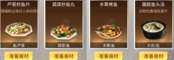 黎明觉醒食谱配方大全 游戏各食谱配方汇总一览