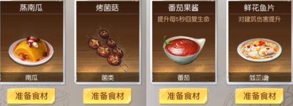 黎明觉醒食谱配方大全 游戏各食谱配方汇总一览