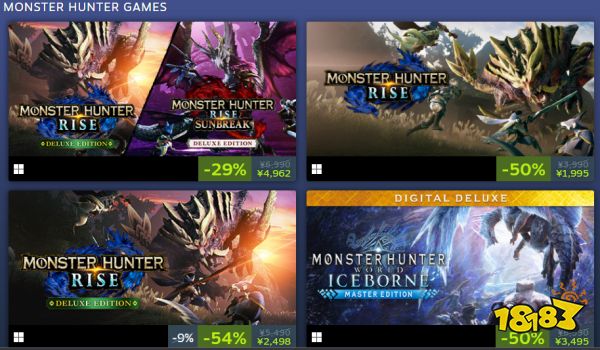 卡普空steam优惠活动开启 多款经典最大优惠87%