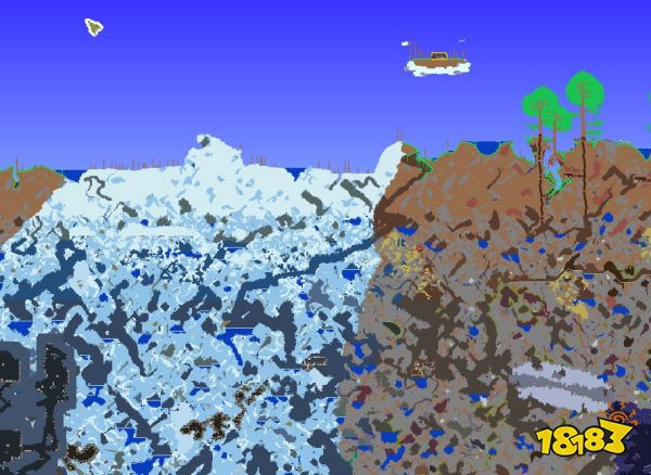 泰拉瑞亚空岛该怎么去 空岛具体位置定位方法