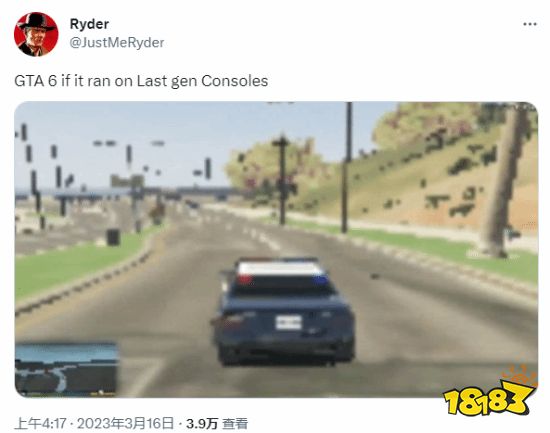 玩家们不希望《GTA6》登陆前代主机:画质会很烂