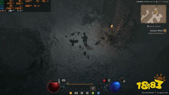 《暗黑破坏神4》B测3080实机 DLSS 4K最高190FPS