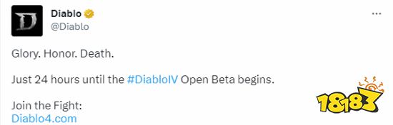 《暗黑4》公测倒计时预告片：距离开启不到24小时！