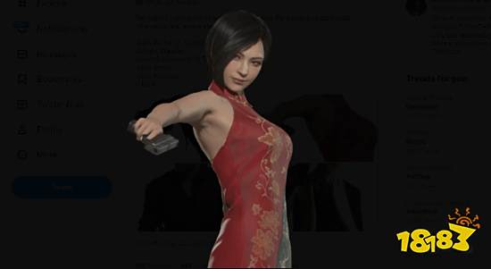 《生化4》佣兵模式立绘挖出 旗袍艾达王尽显东方风韵