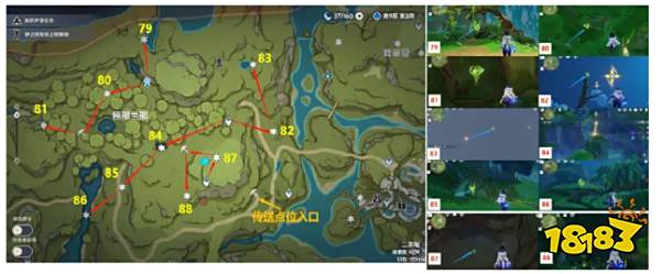 原神271個草神瞳全收集路線圖 須彌神瞳獲取詳細方法2023
