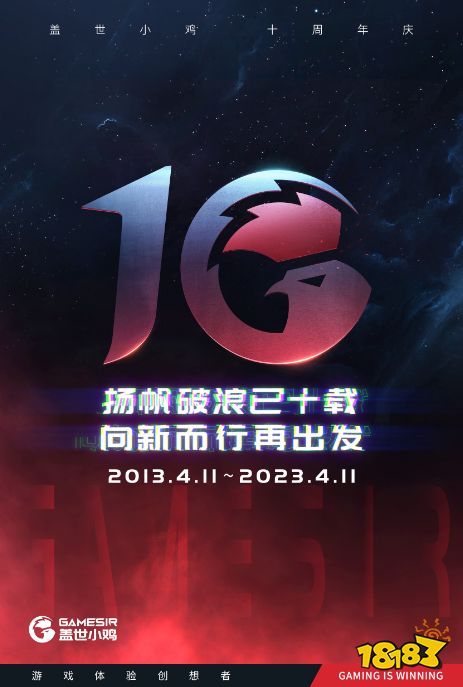 盖世小鸡10周年啦！——扬帆破浪已十载 向新而行再出发