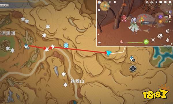 原神悼灵花采集位置大全 悼灵花采集详细路线分布图