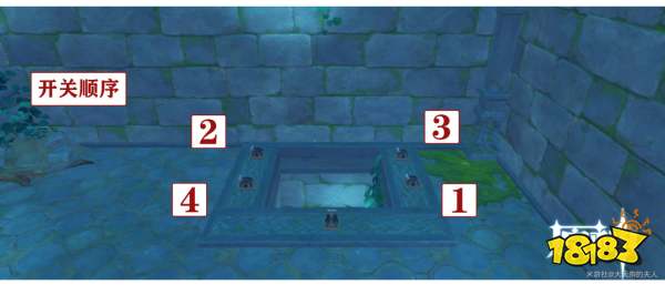原神蛇神之首地下室开门方法 蛇神之首地下室开门顺序分享